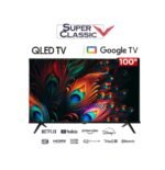 ⁦سوبر كلاسيك- شاشه سمارت 100بوصه بتقنيه QLED ودقه 4K  مع Google Tv⁩ - الصورة ⁦2⁩